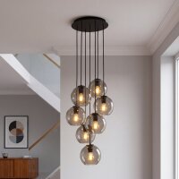 Suspension Noir 7-flmg VINCENTE Lampe