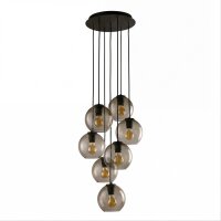 Suspension Noir 7-flmg VINCENTE Lampe