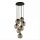 Suspension Noir 7-flmg VINCENTE Lampe