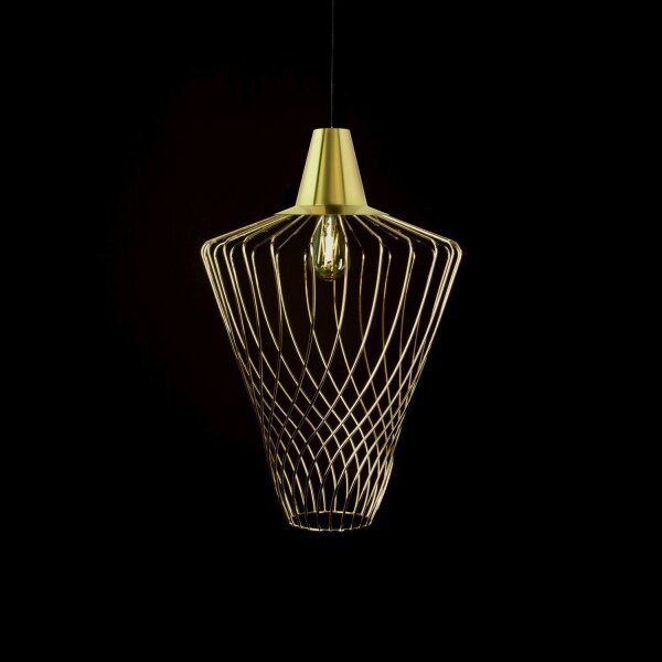 Lampe à suspendre or laiton salon Lampe TOMMY