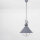 Suspension design industriel table à manger en gris cuivre