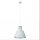 Lampe à suspendre industrielle Blanc Verre Abat-jour Ø 33 cm