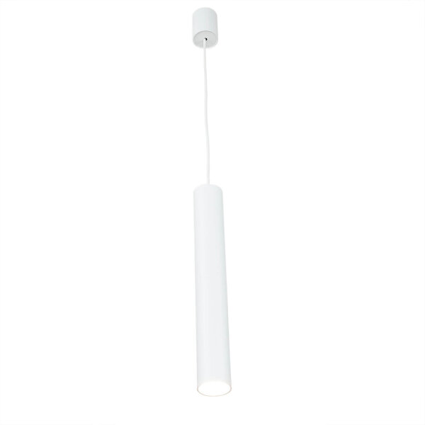 Suspension moderne blanche ajustable étroite