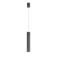 Suspension moderne en anthracite 40/120 cm