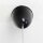 Lampe suspendue moderne en noir et or