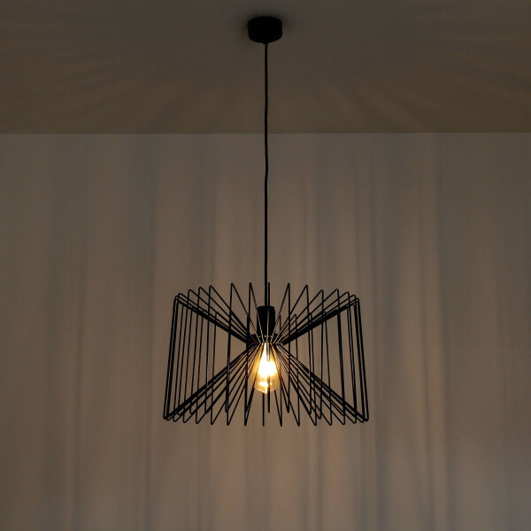 Suspension moderne NESS noir