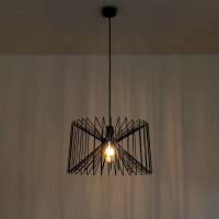 Suspension moderne NESS noir