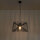 Suspension moderne NESS noir