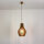 Lampe à suspendre Moderne en aspect bois