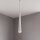 Suspension blanche à une flamme