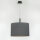 Lampe à suspendre Loft moderne en gris