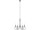 Lustre Silverado 5 flammes