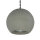 Table Lampe à suspendre GEOMETRIC Ø13cm Béton Gris