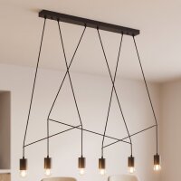 Suspension IMBRIA en noir 6-flmg