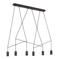Suspension IMBRIA en noir 6-flmg