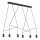 Suspension IMBRIA en noir 6-flmg