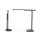 Lampe de bureau LED flexible noire hauteur 42cm