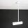 Plafonnier moderne blanc ajustable
