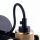 Applique ZERO en verre rond doré Look Spot Lampe