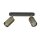 Double spot EYE laiton noir Lampe escalier