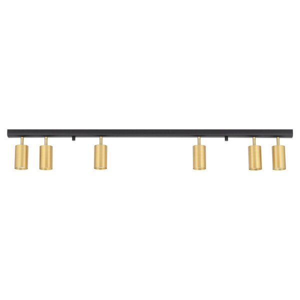 Projecteur barre EYE laiton 6-flmg lampe spot