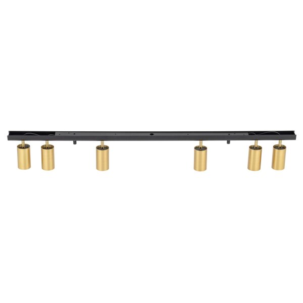 Projecteur barre EYE laiton 6-flmg lampe spot