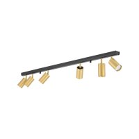 Projecteur barre EYE laiton 6-flmg lampe spot