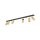 Projecteur barre EYE laiton 6-flmg lampe spot