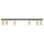 Projecteur barre EYE laiton 6-flmg lampe spot