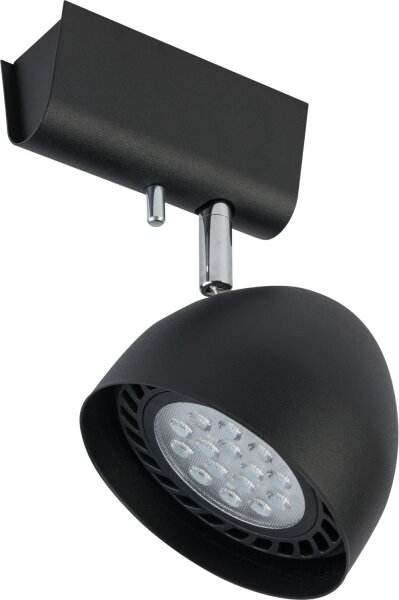 Spot de plafond VESPA Noir 75W Salon Couloir Lampe