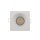 Spot encastré blanc aluminium L:8,5cm GU10 Intemporel
