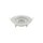 Spot encastré rond métal verre Ø12,5cm plat
