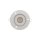Spot encastré rond métal verre Ø12,5cm plat
