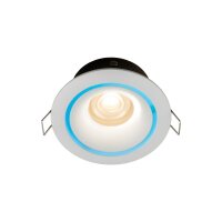 Luminaire encastré aluminium verre Ø8,5cm...