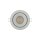 Luminaire encastré aluminium verre Ø8,5cm anneaux colorés