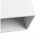 Spot à poser blanc aluminium 2 flammes