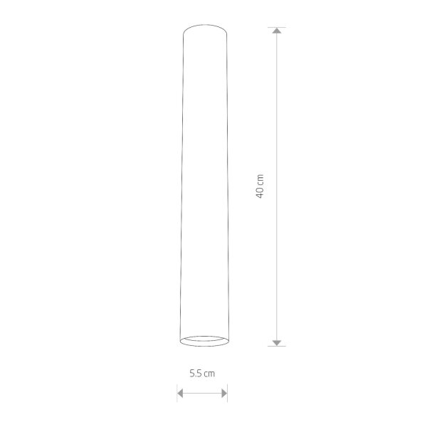 Spot discret EYE laiton 400mm lampe de salon