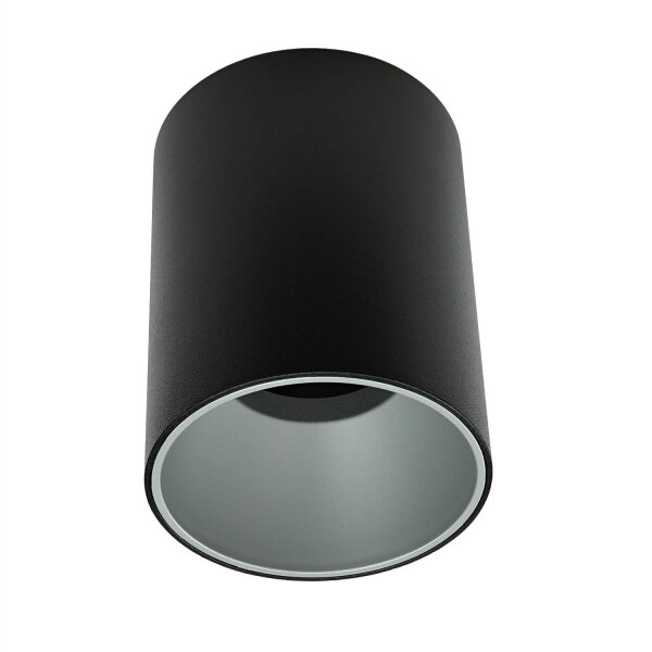 Spot de plafond noir argenté Plafond Lampe dentrée EYE