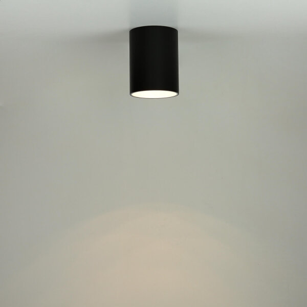 Spot de plafond noir argenté Plafond Lampe dentrée EYE