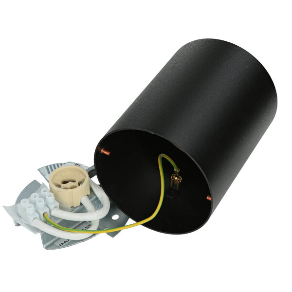 Spot de plafond noir argenté Plafond Lampe dentrée EYE