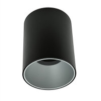 Spot de plafond noir argenté Plafond Lampe...
