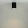 Spot de plafond noir argenté Plafond Lampe dentrée EYE