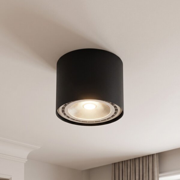 Spot lampe BIT Ø12cm petit rond couloir salon