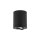 Spot MILENA noir lampe discrète pour couloir et cage descalier