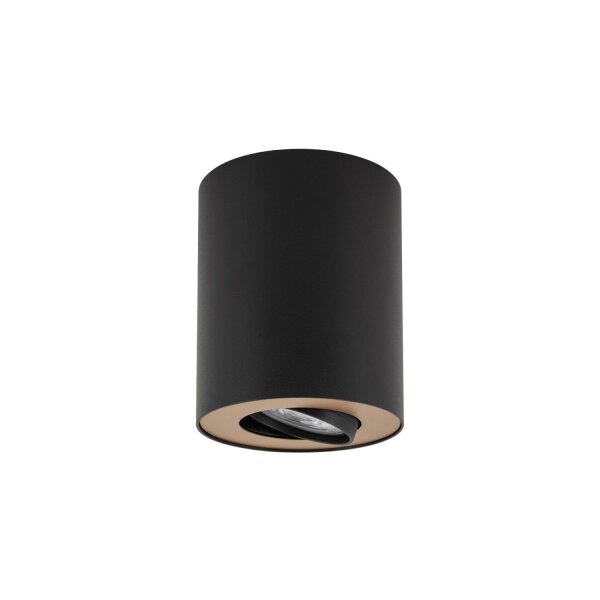 Lampe à poser MILENA Noir Salon Couloir Lampe