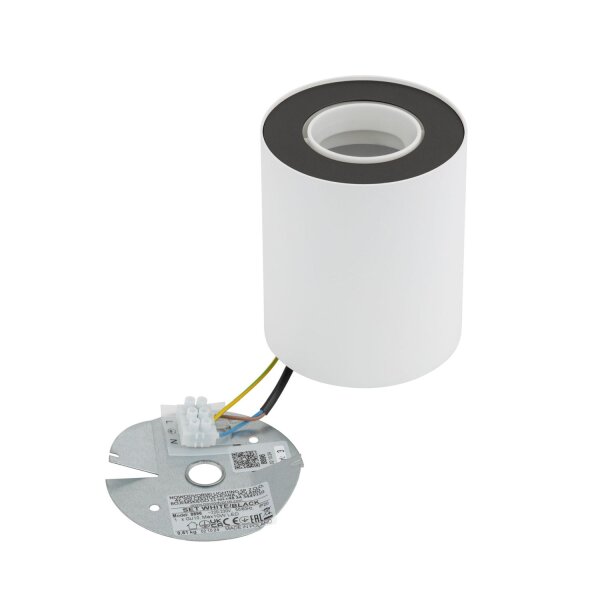 Petit spot MILENA blanc Lampe de plafond couloir