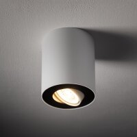 Petit spot MILENA blanc Lampe de plafond couloir