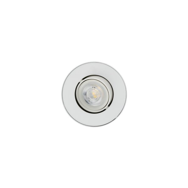 Spot discret blanc MILENA plafond couloir escalier lampe