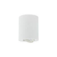 Spot discret blanc MILENA plafond couloir escalier lampe