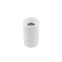 Spot de plafond aluminium verre IP54 Ø8,5cm rond